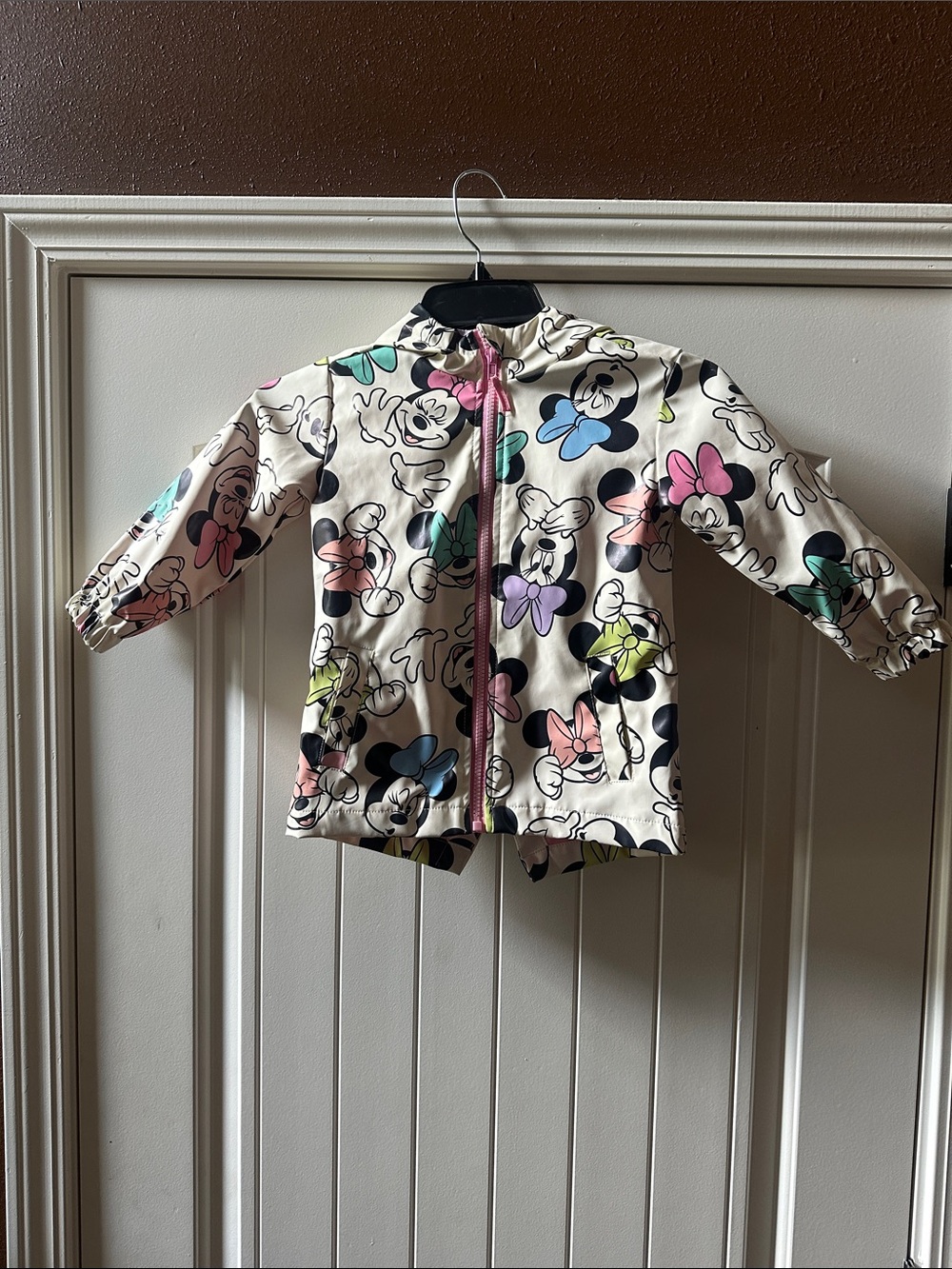 Disney Minnie Mouse Rain Jacket - Picture 1 of 5